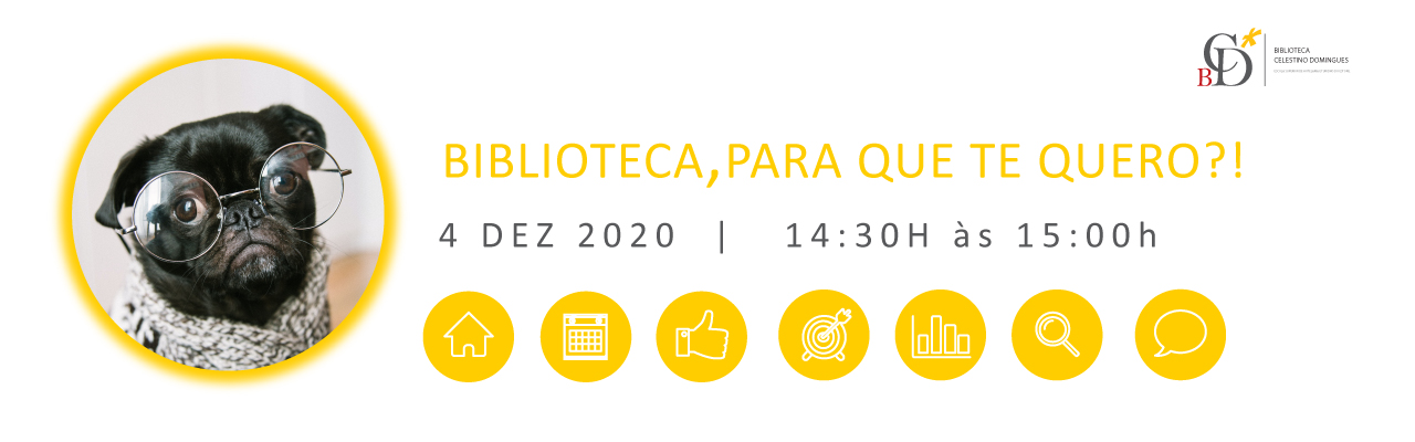 Webinar | Biblioteca, para que te quero?!